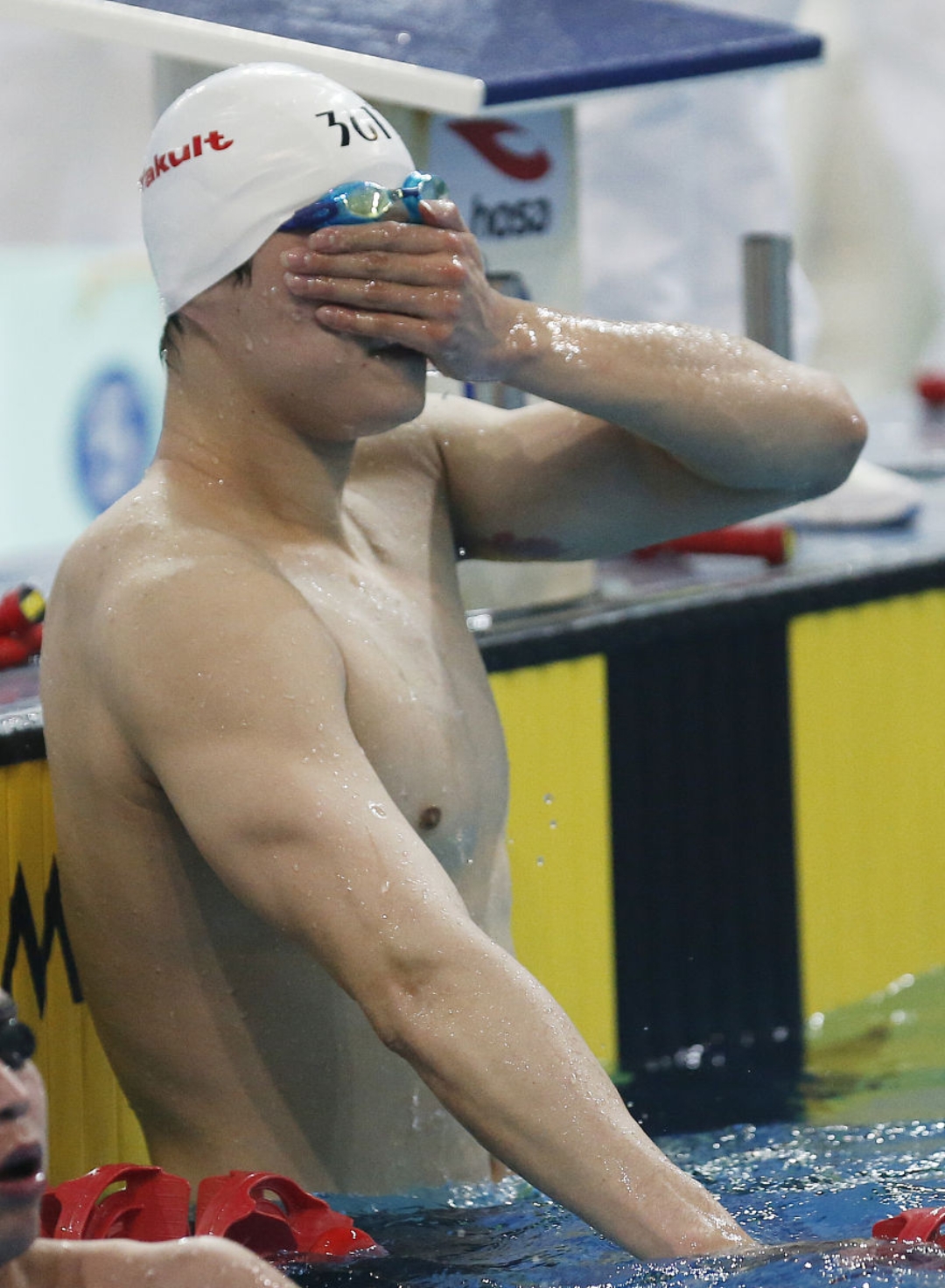 菲尔普斯参加男子1500米自由泳决赛